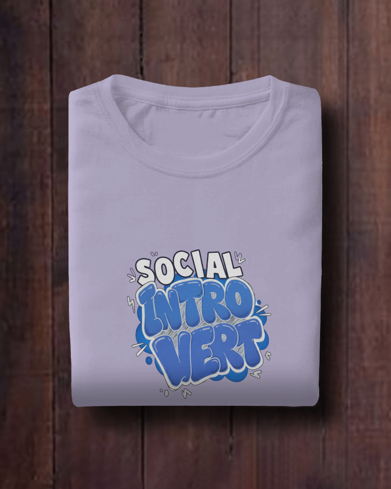 Introvert Oversized T-Shirt