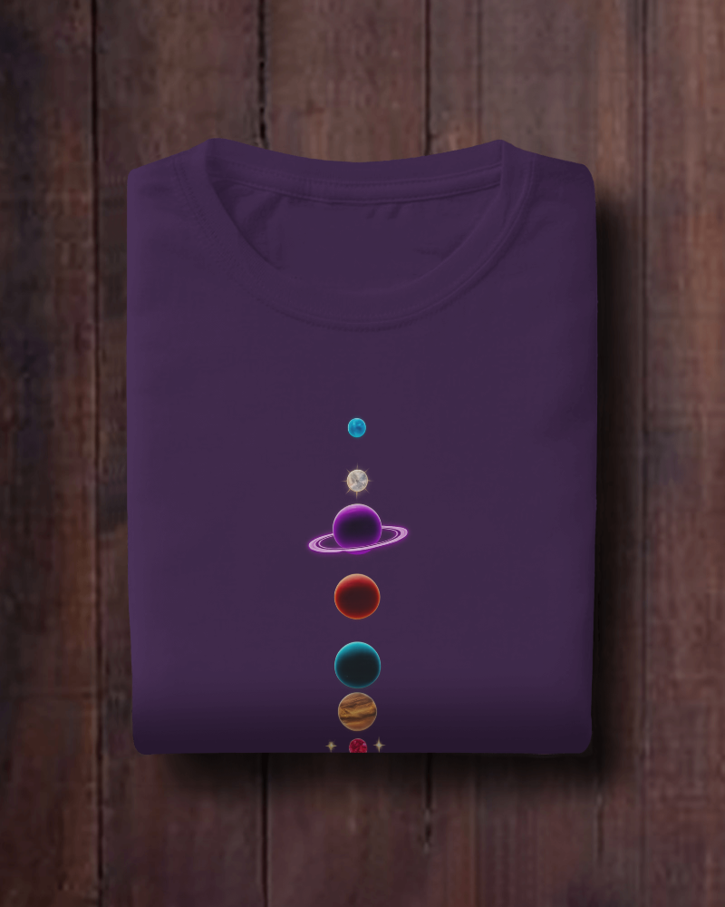 Solar System Oversized T-Shirt
