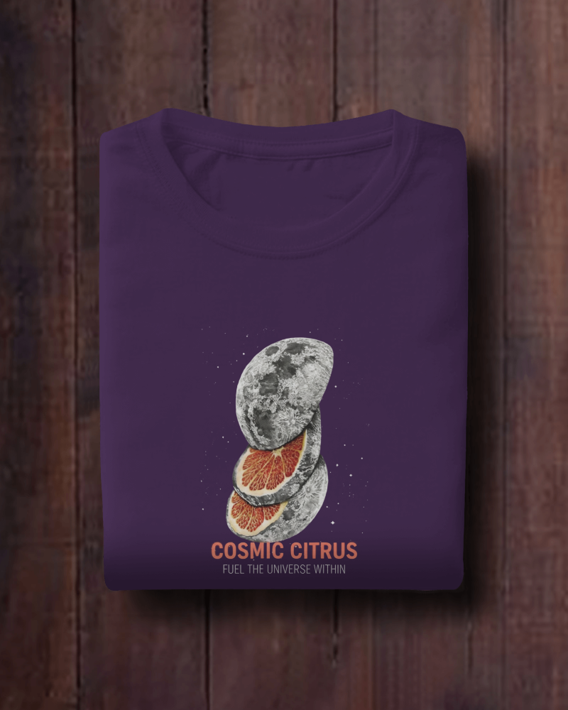 Cosmic Citrus Oversized T-Shirt