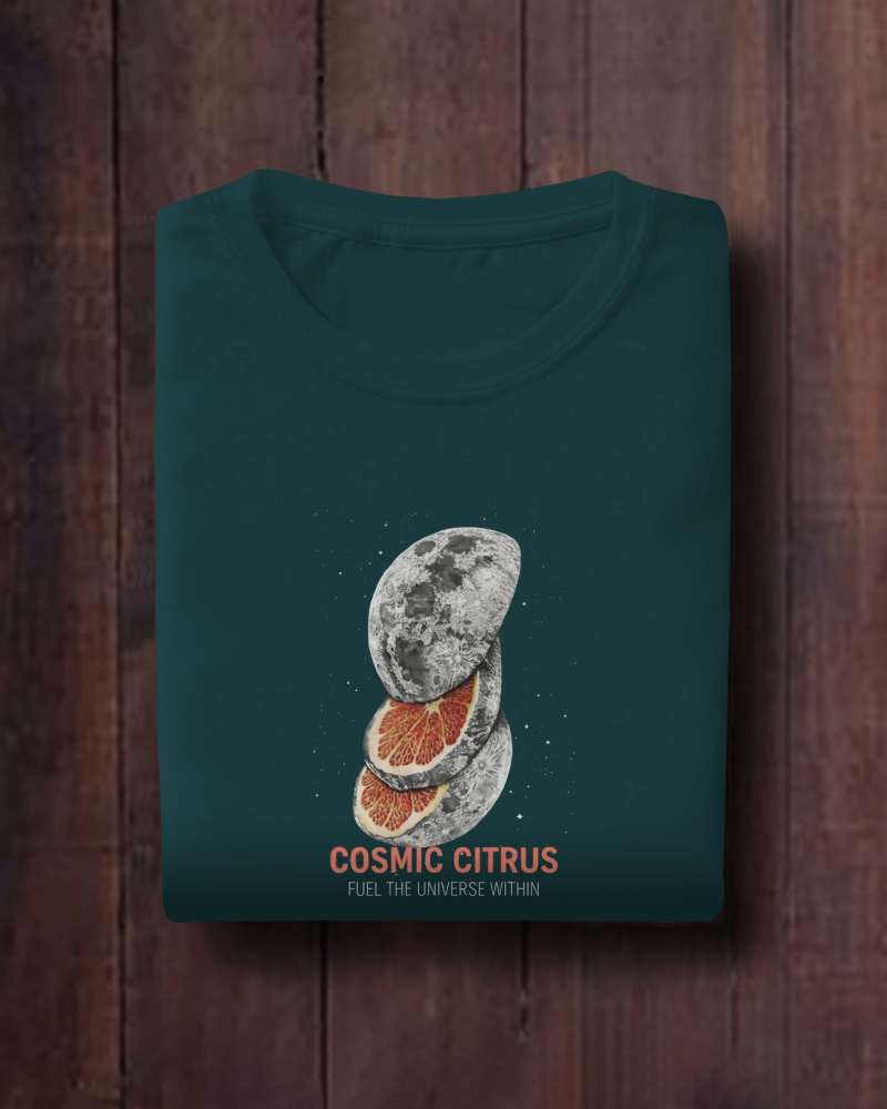 Cosmic Citrus Oversized T-Shirt