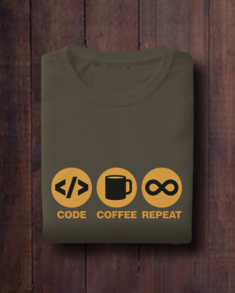 Code-Coffee Oversized T-Shirt