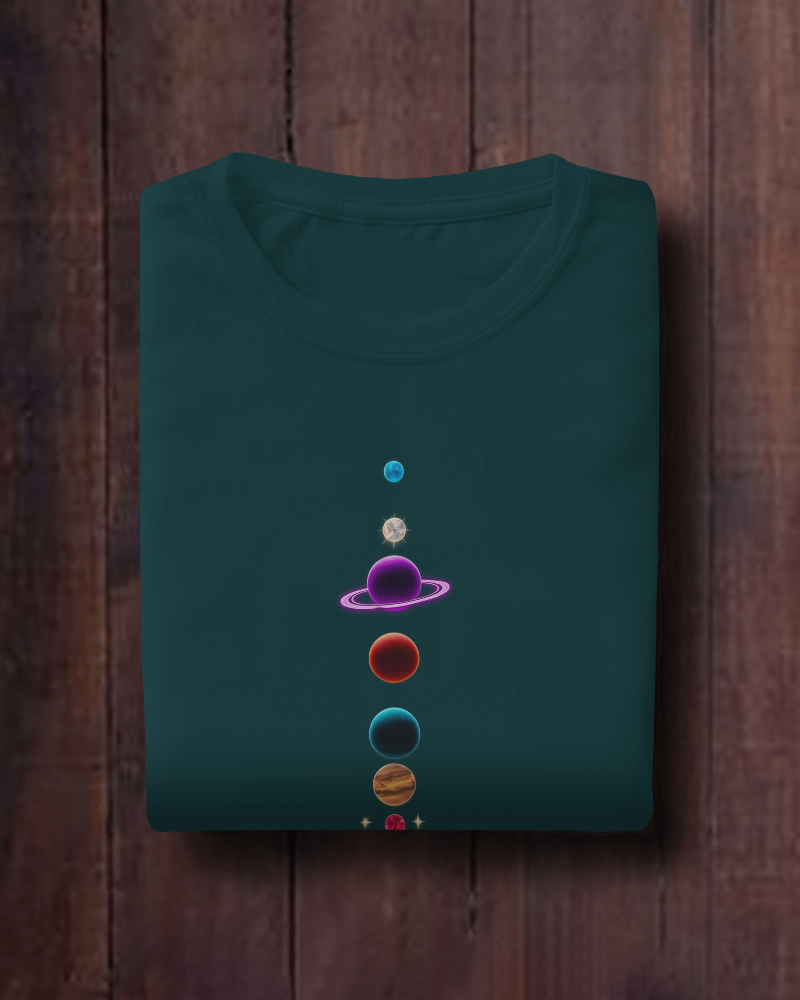Solar System Oversized T-Shirt