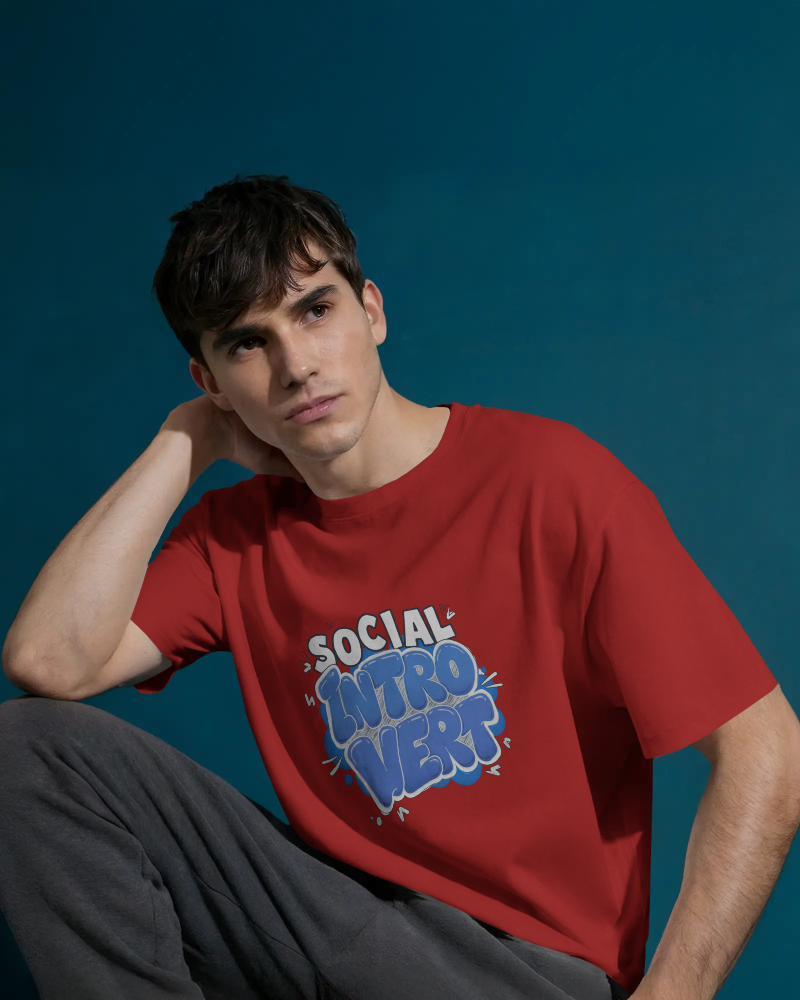 Introvert Oversized T-Shirt