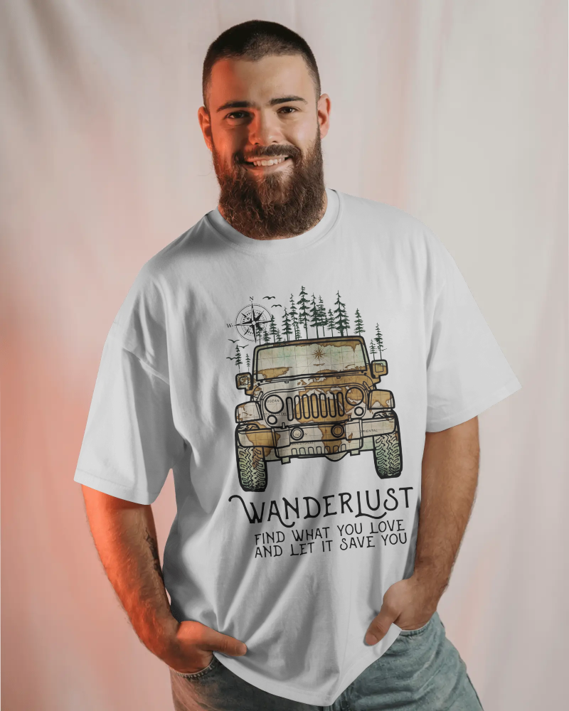 Wanderlust - Oversized T-Shirt
