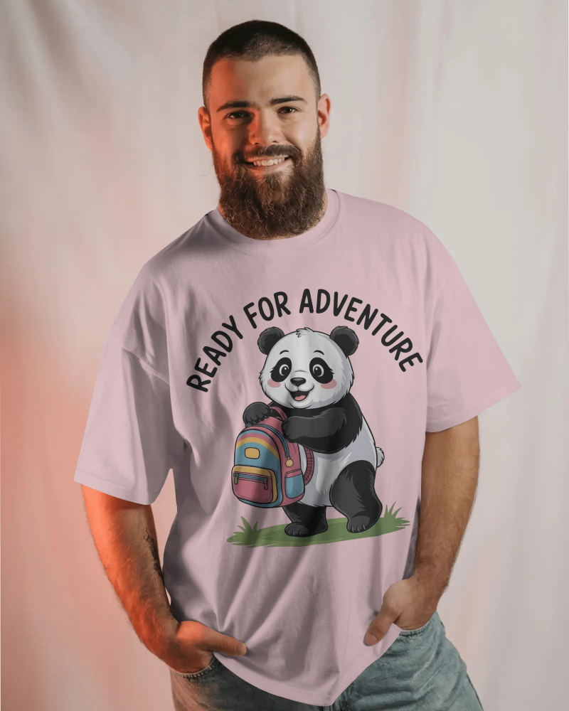 Panda Adventure Oversized T-Shirt