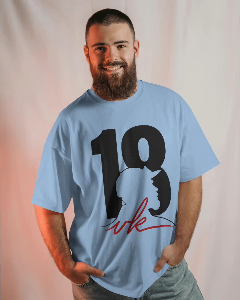 Virat 18 Oversized T-Shirt
