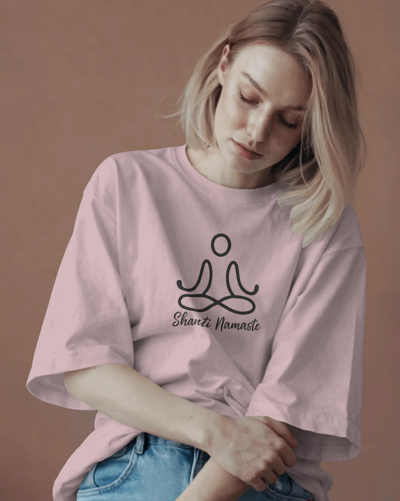 Shanti Namaste Oversized T-Shirt