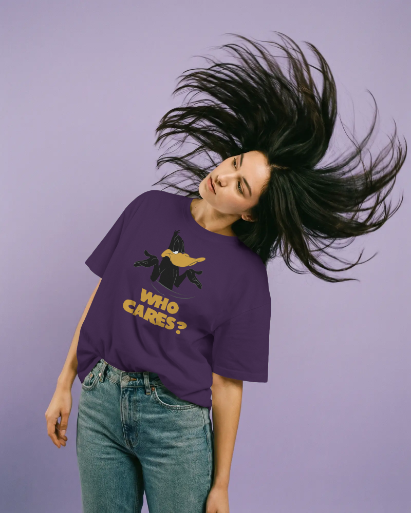 Who Cares Oversized T-Shirt