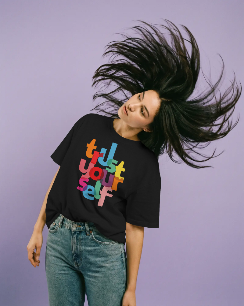 Trust youself Oversized T-Shirt