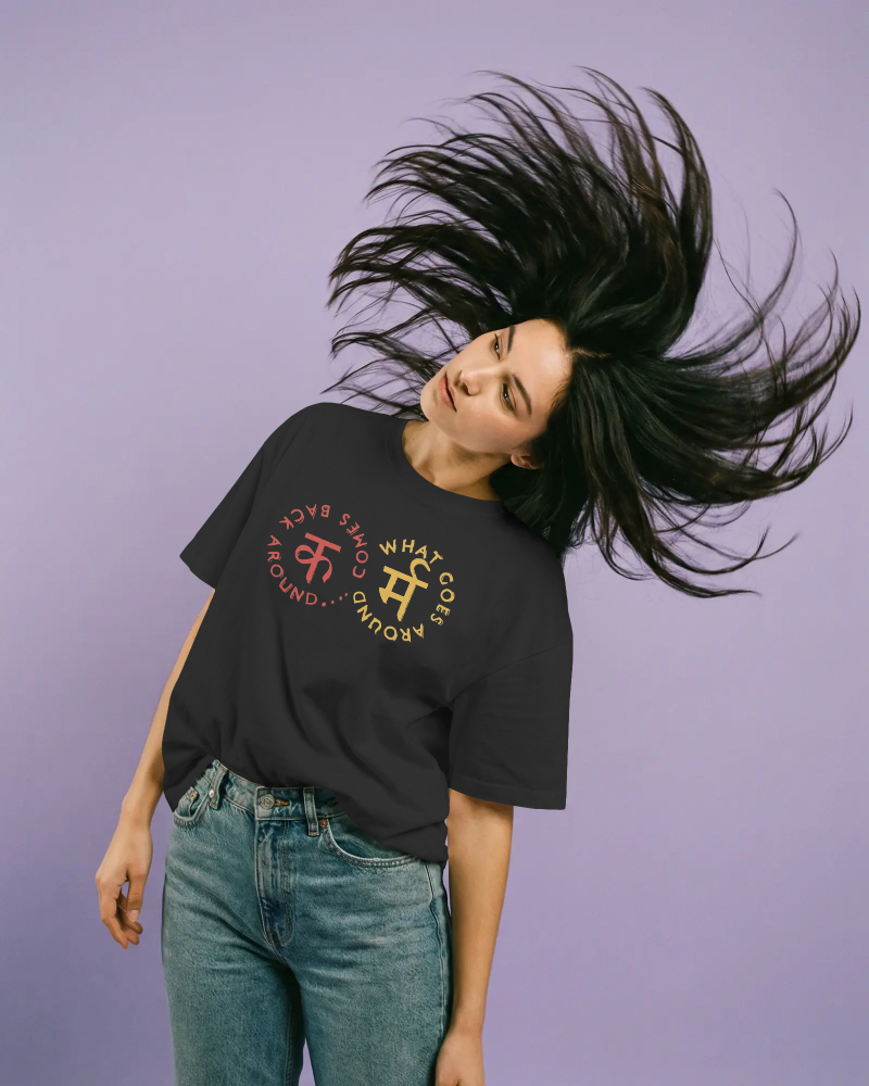 Karma Oversized T-Shirt