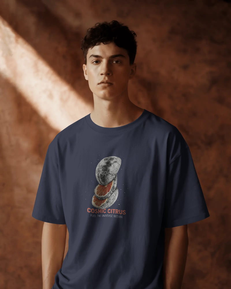 Cosmic Citrus Oversized T-Shirt