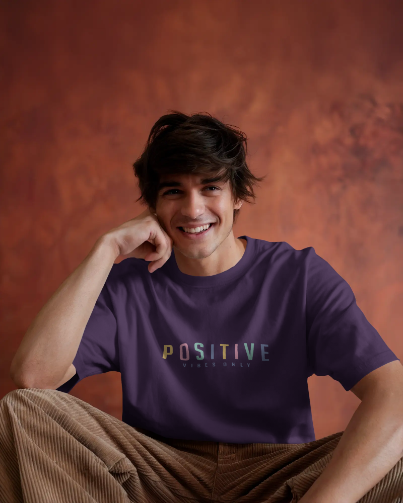 Positive Vibes Oversized T-Shirt