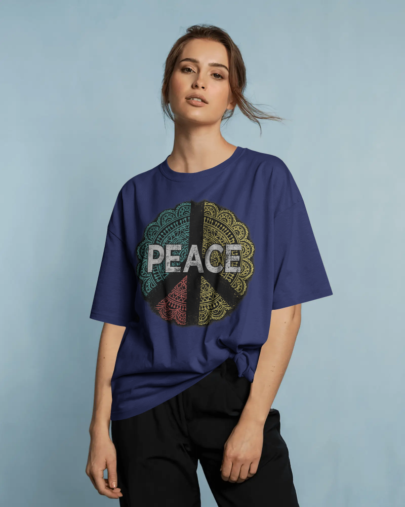 Peace Oversized T-Shirt