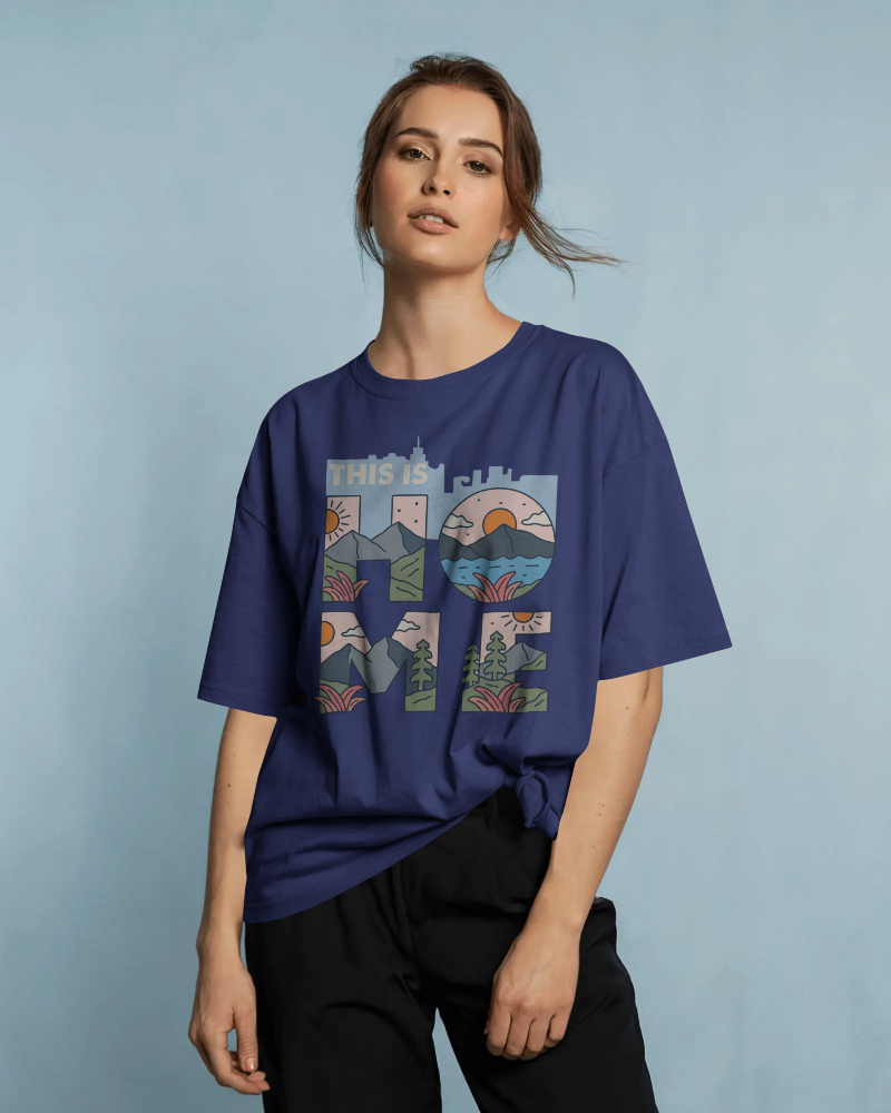 Home Oversized T-Shirt