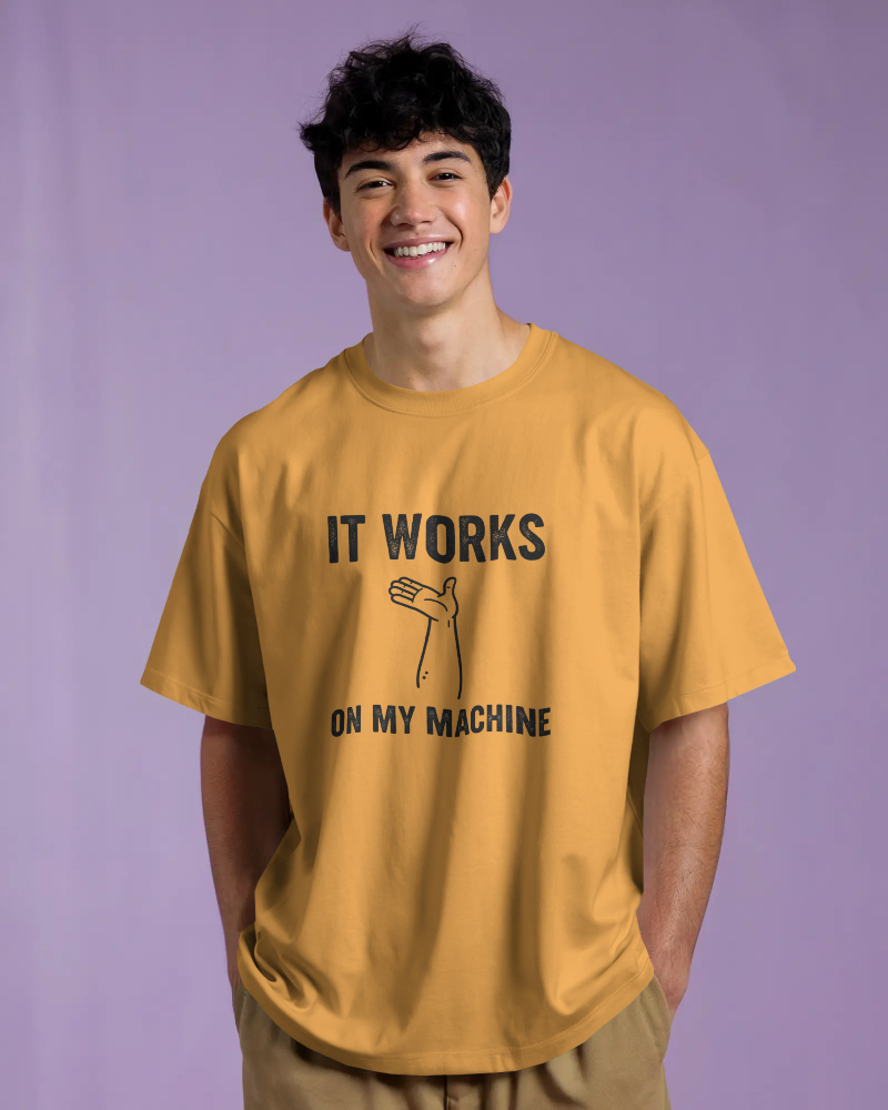 It Works Oversized T-Shirt