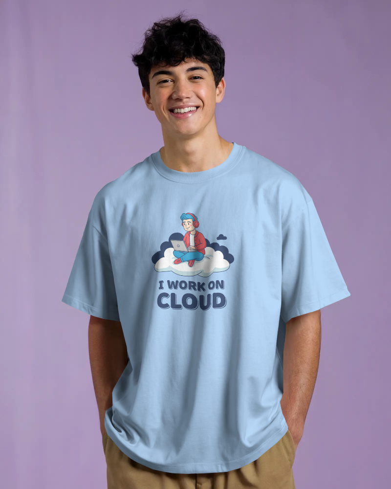 Cloud Work Oversized T-Shirt