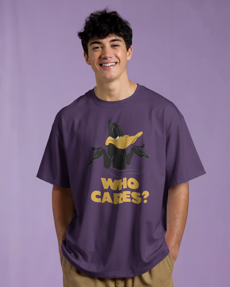 Who Cares Oversized T-Shirt