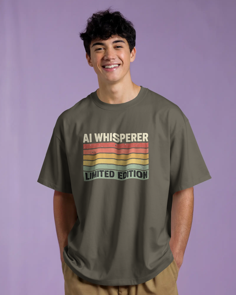 AI Wisper Oversized T-Shirt