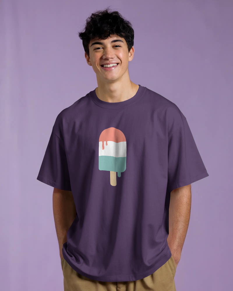 Ice Cream Oversized T-Shirt