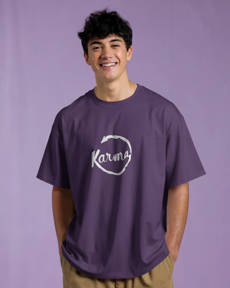 Karma Oversized T-Shirt