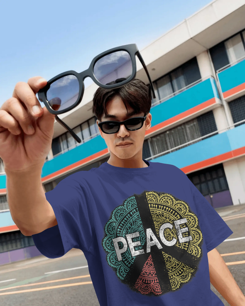 Peace Oversized T-Shirt