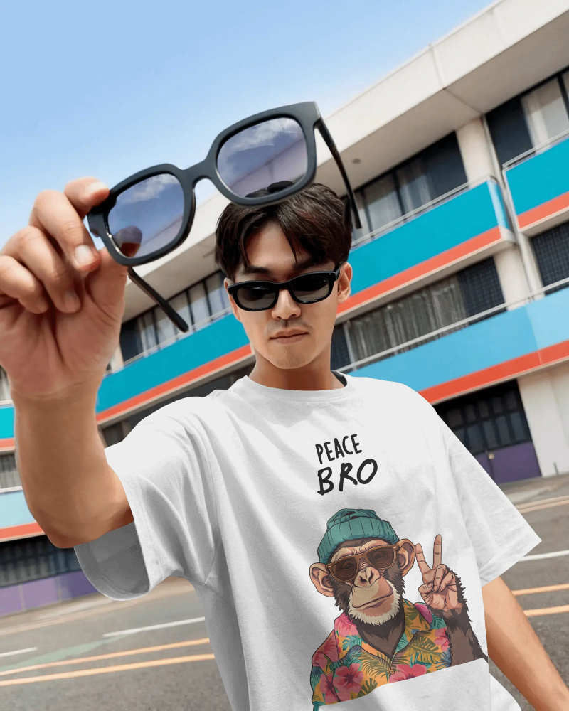 Peace Bro Oversized T-Shirt