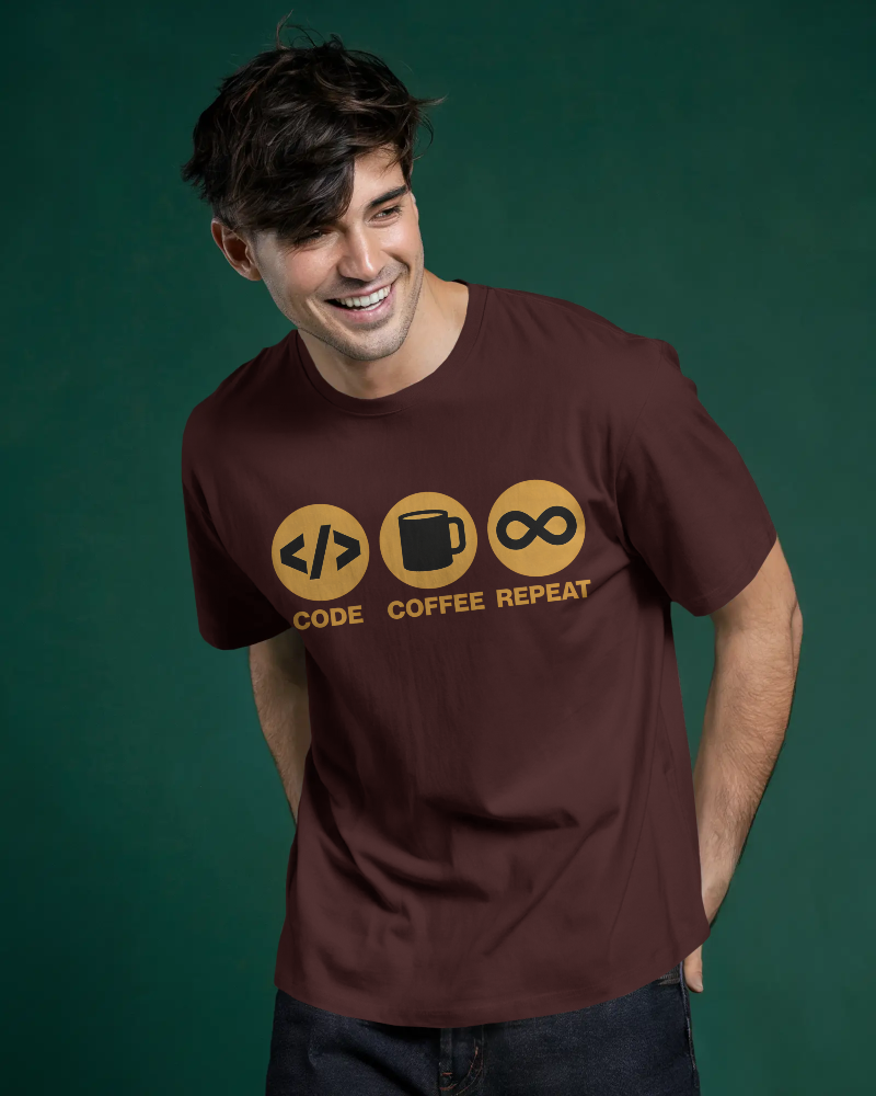 Code-Coffee Oversized T-Shirt