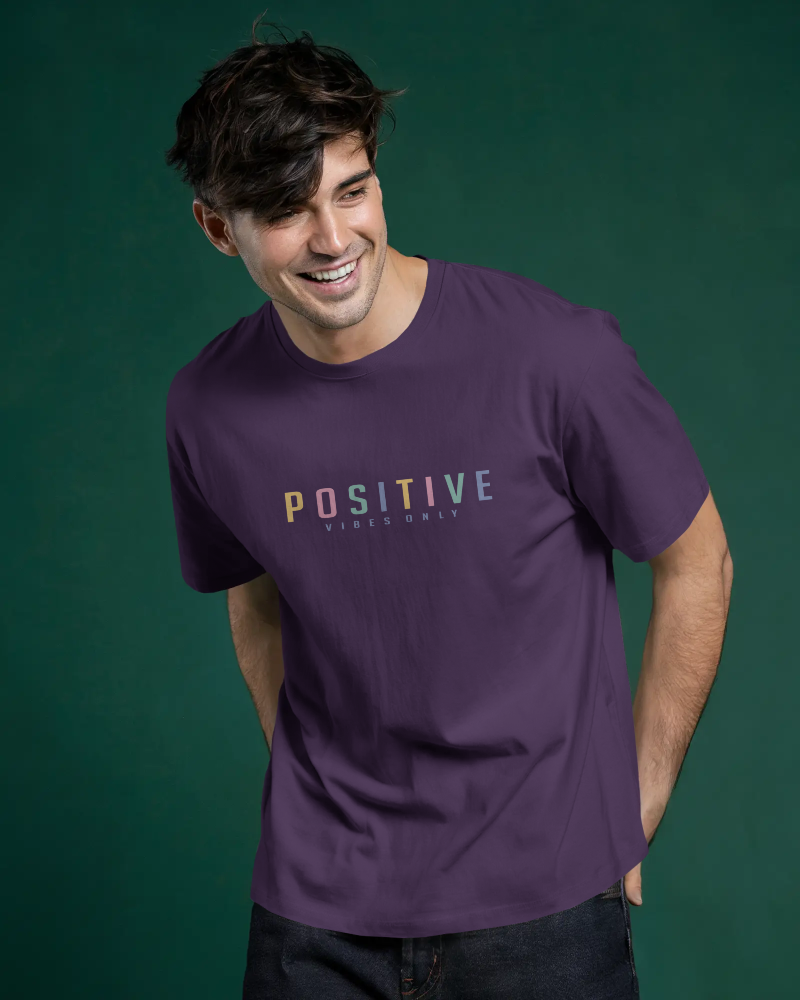 Positive Vibes Oversized T-Shirt