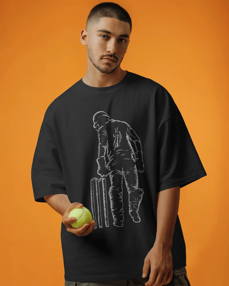 Number 7 Oversized T-Shirt