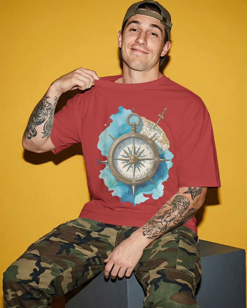 Compass Oversized T-Shirt