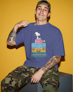 Snoopy On Top Oversized T-Shirt