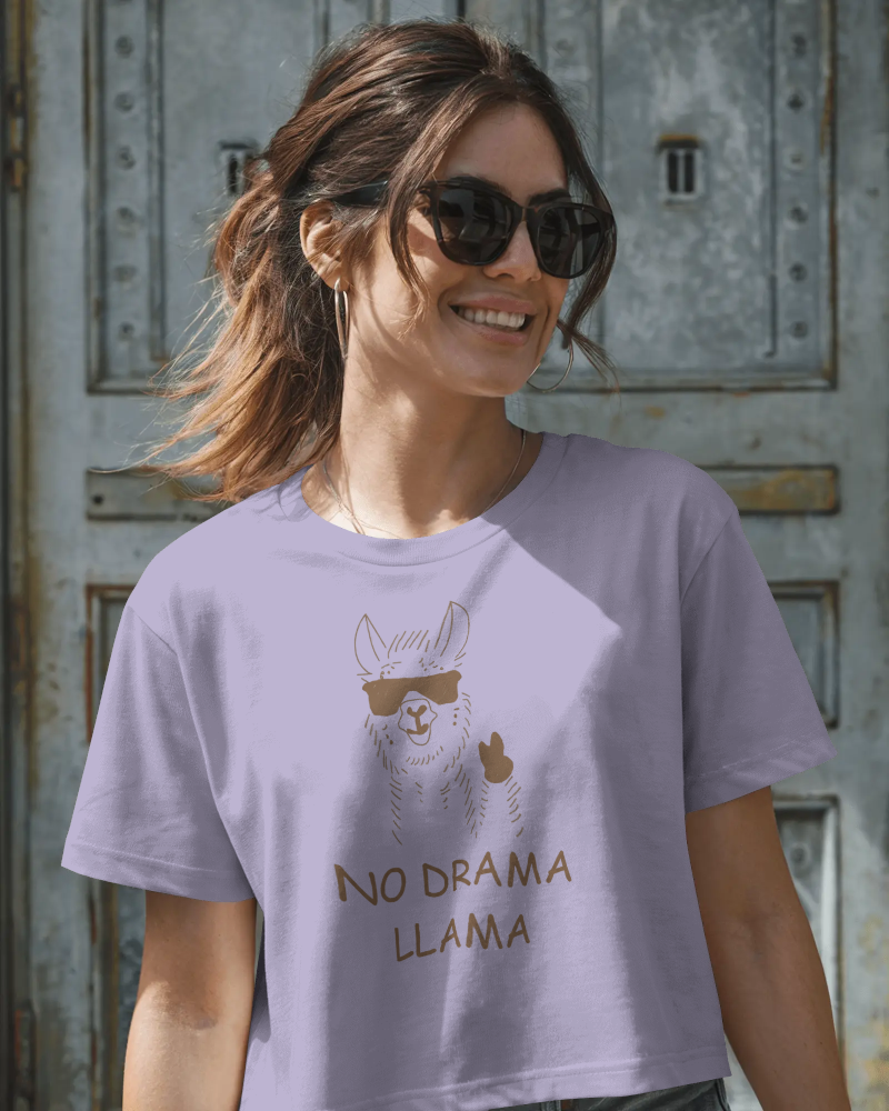 Drama Lama Crop Top