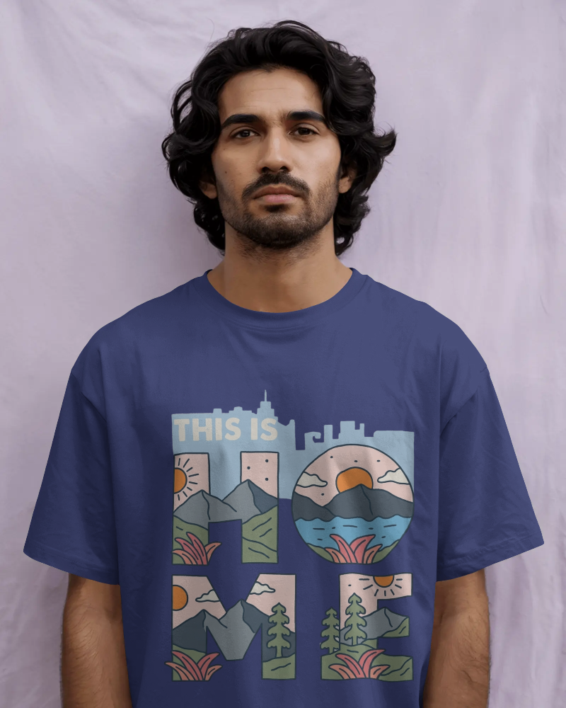 Home Oversized T-Shirt